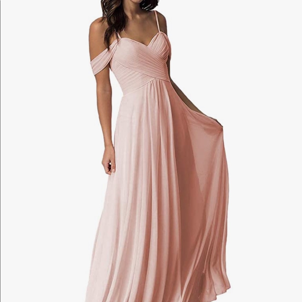 BRIDESMAID DRESS (blush pink)